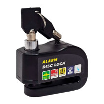 Candado Freno de Disco con Alarma para Moto y Bicicleta