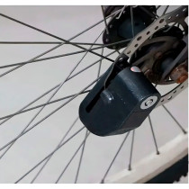 Candado Freno de Disco con Alarma para Moto y Bicicleta