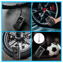 Inflador de Llantas Portátil para Carro y Moto | Compresor