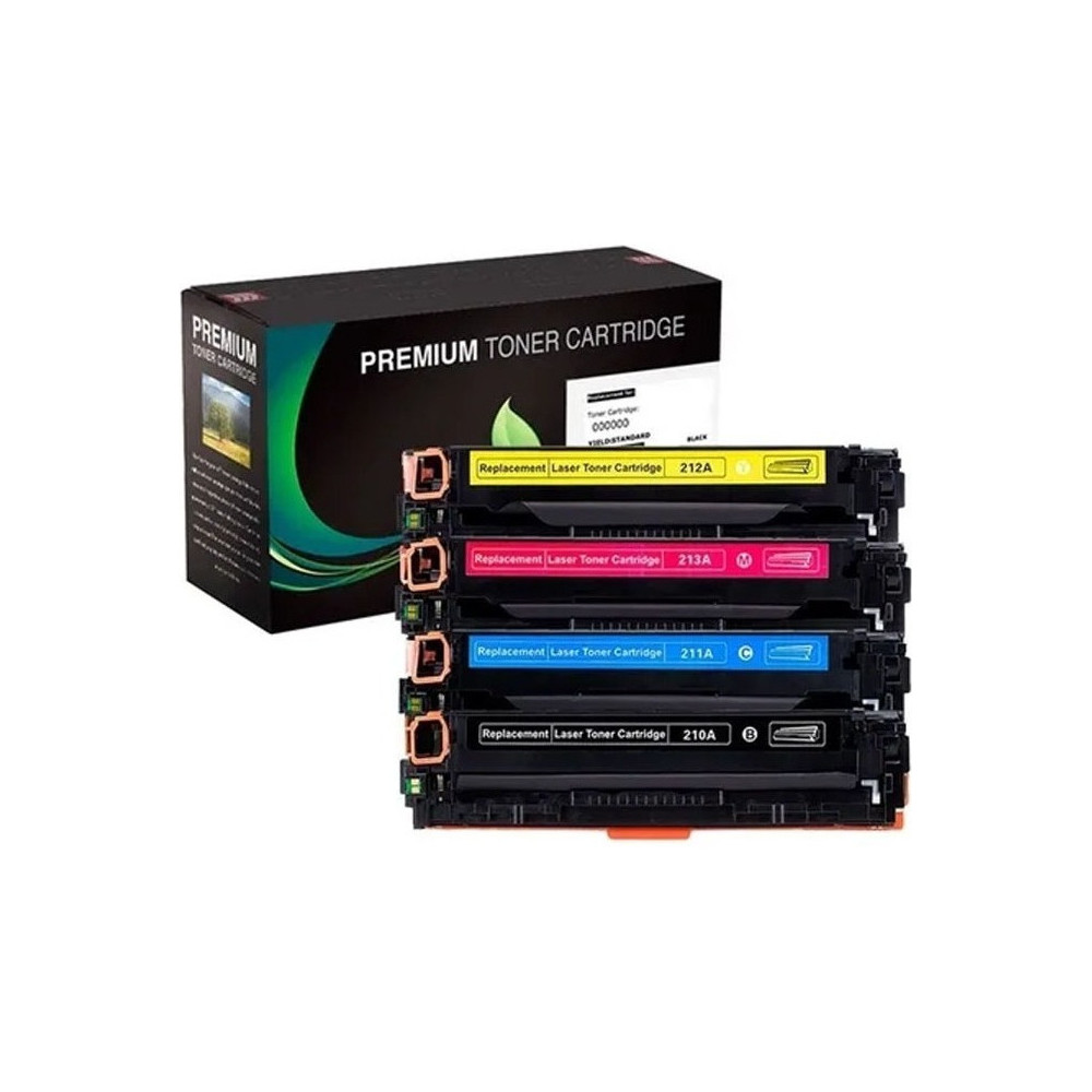 6 Toner Alternativo 131a Cf213a 213a Magenta / M276 M251