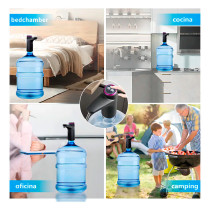 Bomba Dispensadora de Agua USB Recargable para Botellón