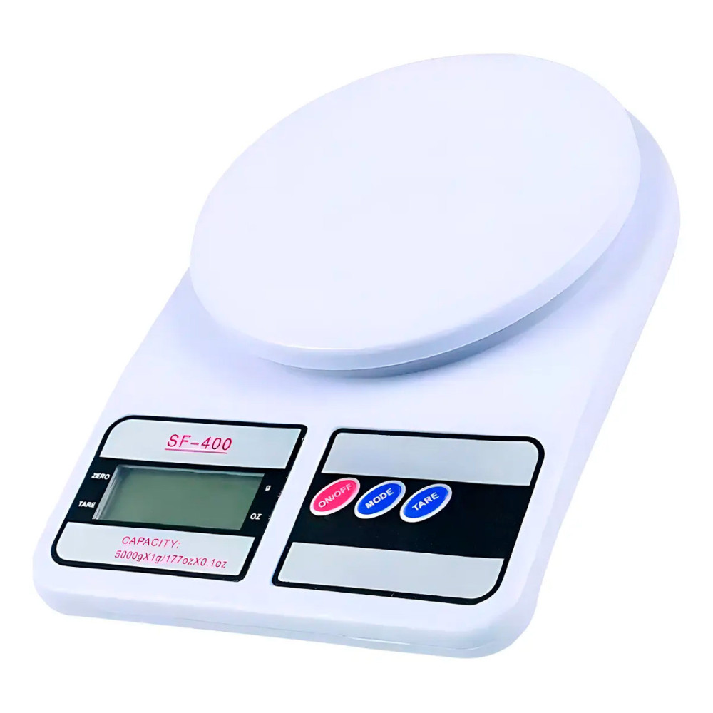 Balanza Gramera Digital de Cocina 10 kg | Báscula Electrónica
