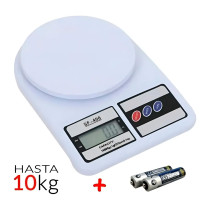 Balanza Gramera Digital de Cocina 10 kg | Báscula Electrónica