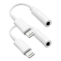 Adaptador Convertidor Entrada Lightning Salida Plug Elegante