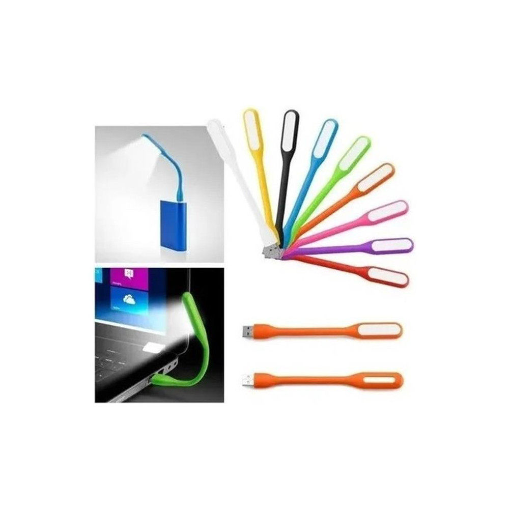 Lampara Usb Led Flexible Multifuncion Multicolor Ergonomica