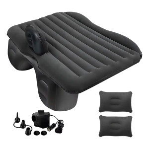 Colchón Inflable para Carro | Cama de Aire Negro