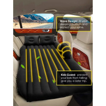 Colchón Inflable para Carro | Cama de Aire Negro